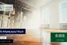 شركة ترميم وصيانة بالرياض