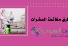 شركات مكافحة الحشرات الأفضل في 2025 - البيت السعودي شركات مكافحة الحشرات